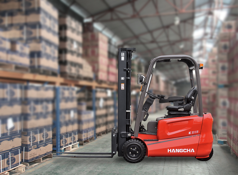 A系列1.3-2.0噸三支點(diǎn)蓄電池叉車